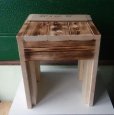 画像1: 30cm×30cm用水槽台（木製） (1)